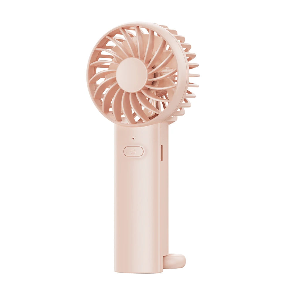 Cute Mini Fan Portable Handheld Fan Lightweight Handy Fan Pocket Low Noise Small Electric Fans For Student Gift Outdoor Fans New