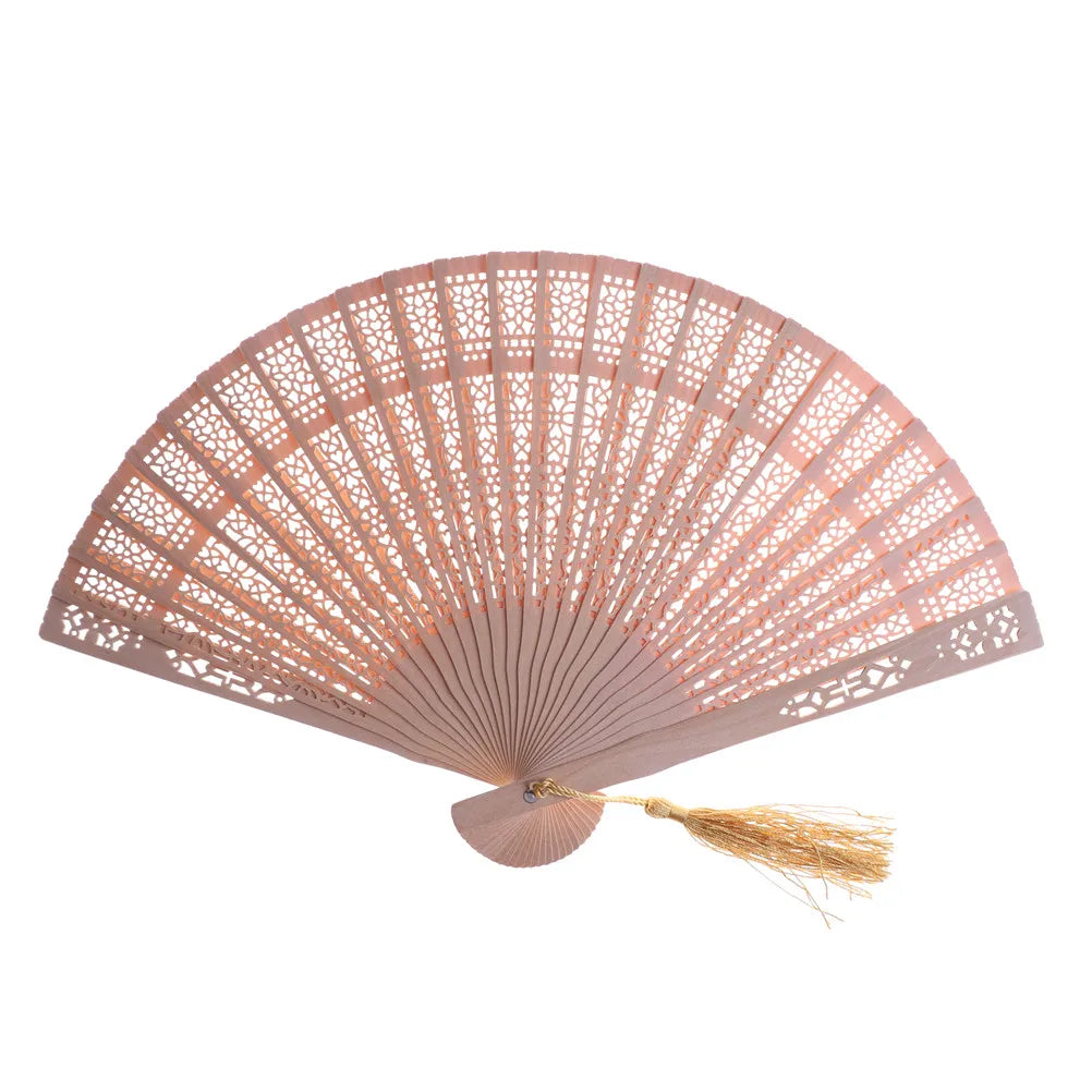 Vintage Folding Fan Hand Fans for Women Dance Fan Wooden Fold Fan Dancing Hand Fans Wedding Gift for Guests Party Decorations