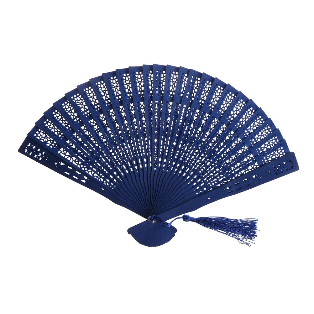 Vintage Folding Fan Hand Fans for Women Dance Fan Wooden Fold Fan Dancing Hand Fans Wedding Gift for Guests Party Decorations