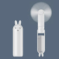Handheld fan rechargeable mini student portable cartoon USB small fan gift can be placed on the desktop