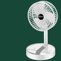 2024 Desktop Foldable Retractable Small Fan Mini Portable Charging USB Home Low Noise High Duration Standby Mini Electric Fan